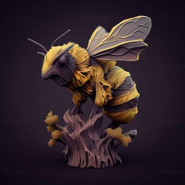 3D model Bombus dahlbomii (STL)